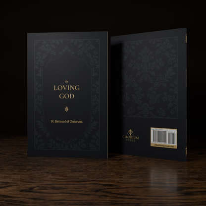 On Loving God — paperback mockup, front and back covers